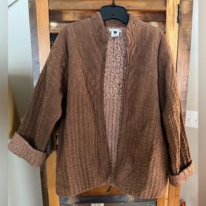 Quilted Brown Women's Jacket